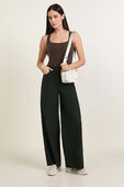 Nulu Square-Neck Sleeveless Bodysuit